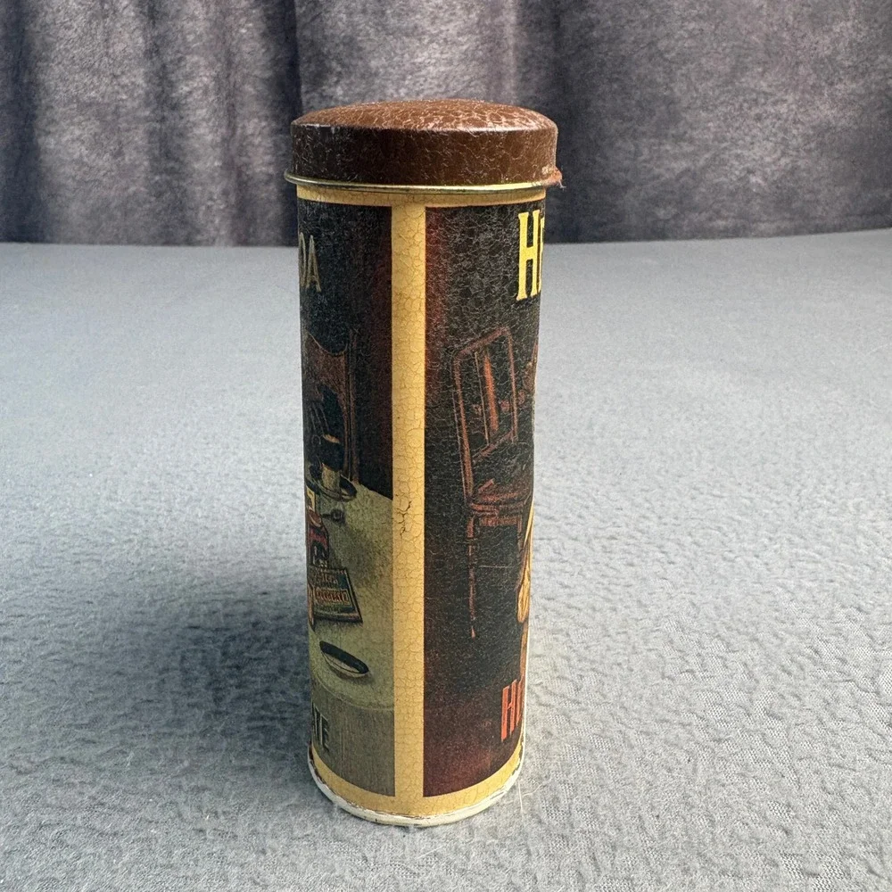 Vintage 1984 Hershey's Cocoa Tin Collectible Advertising Made in England 5in